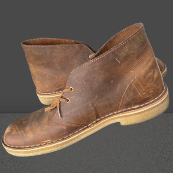 Clarks Men's Originals Desert Boot in Brown Leather.  Size: 10 - Picture 6 of 14